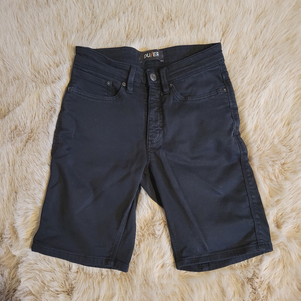 Du/er No Sweat Shorts Slim- Black